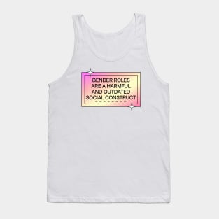 Gender Roles Are Outdated Tank Top